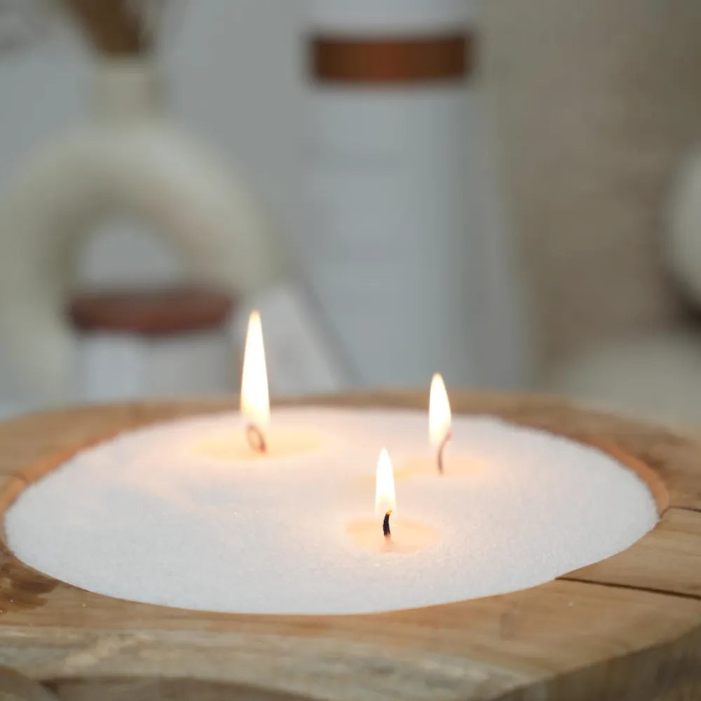 Lime Green unscented Candle Sand 1Kg / 2.20lbs