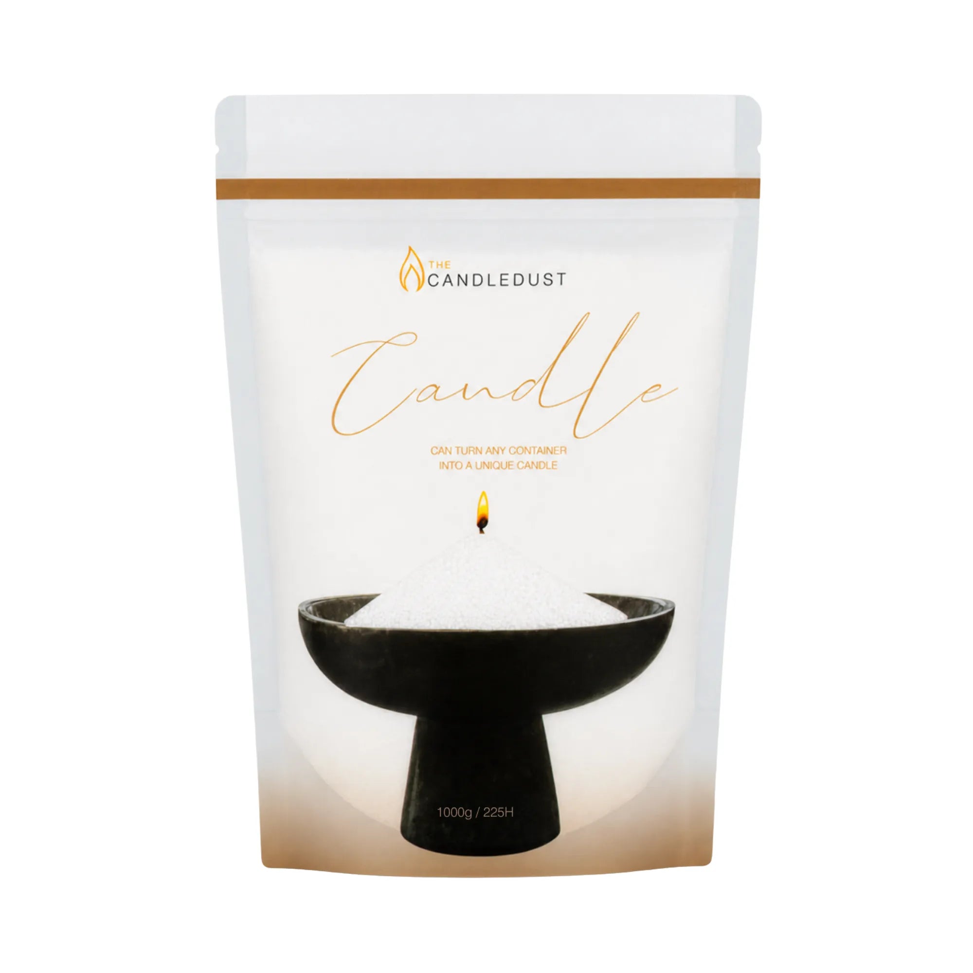 White unscented Candle Sand 1Kg / 2.20lbs