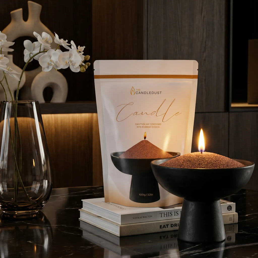 Peacan unscented Candle Sand 1Kg / 2.20lbs