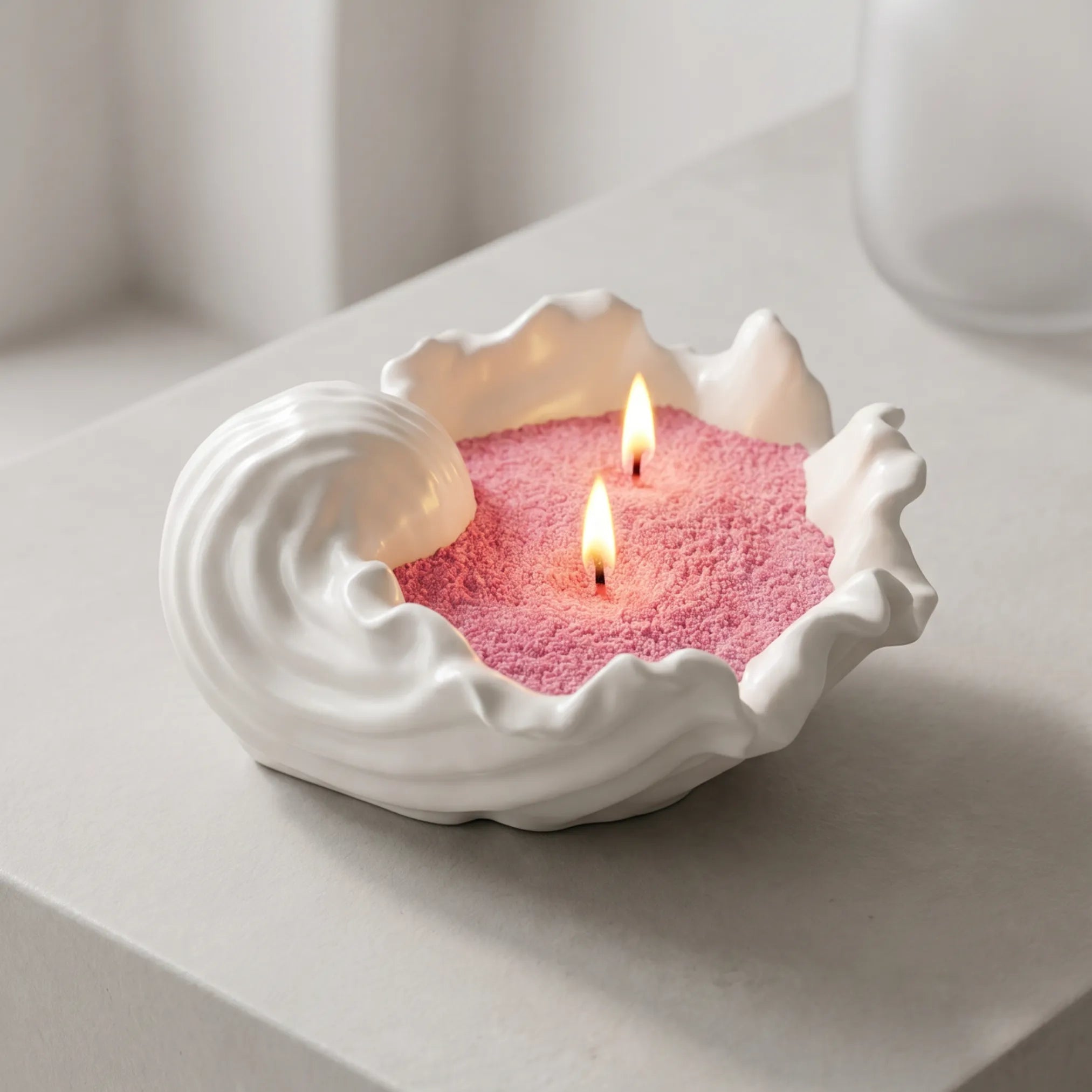 Blush Vintage unscented Candle Sand 1Kg / 2.20lbs