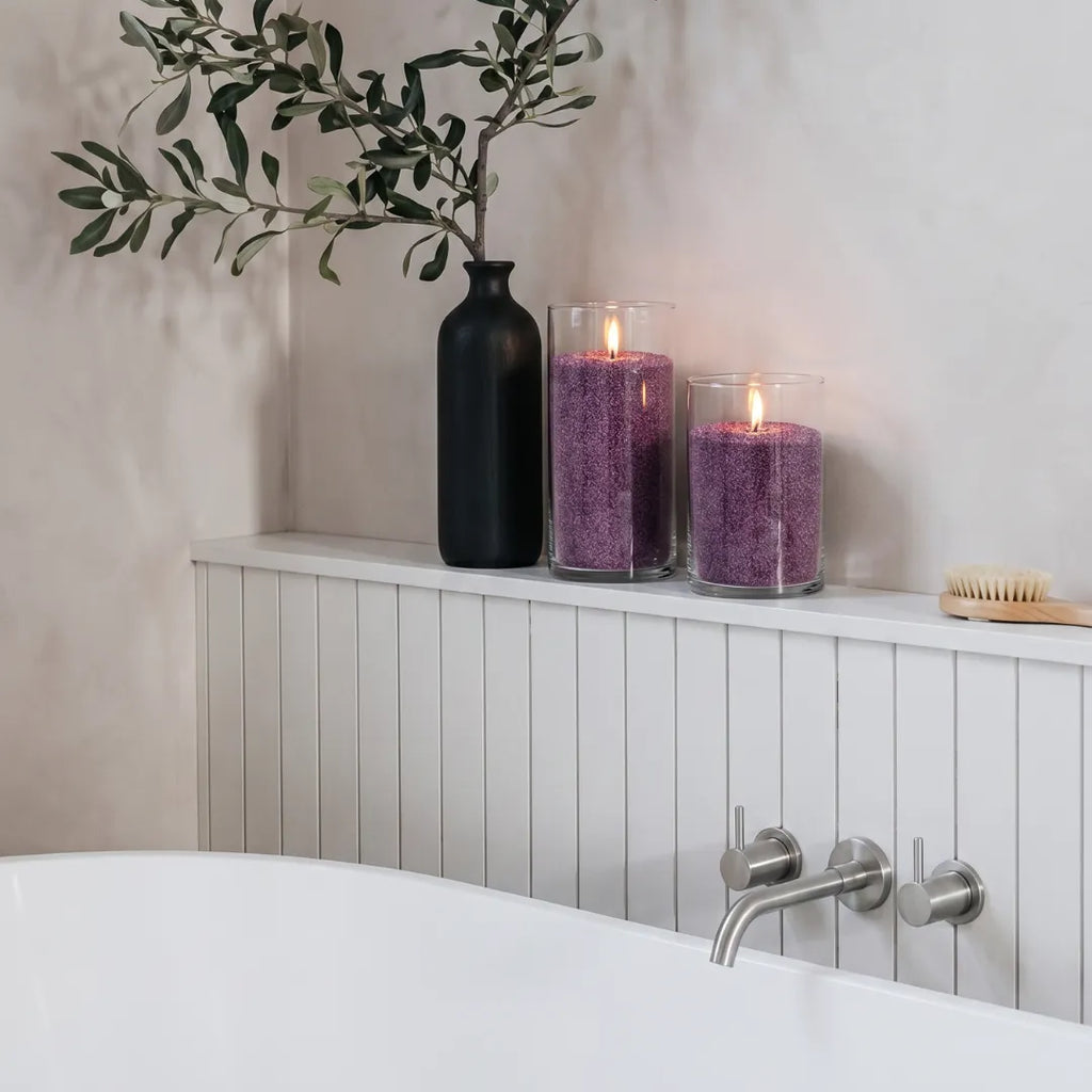 Dark Lilac unscented Candle Sand 1Kg / 2.20lbs
