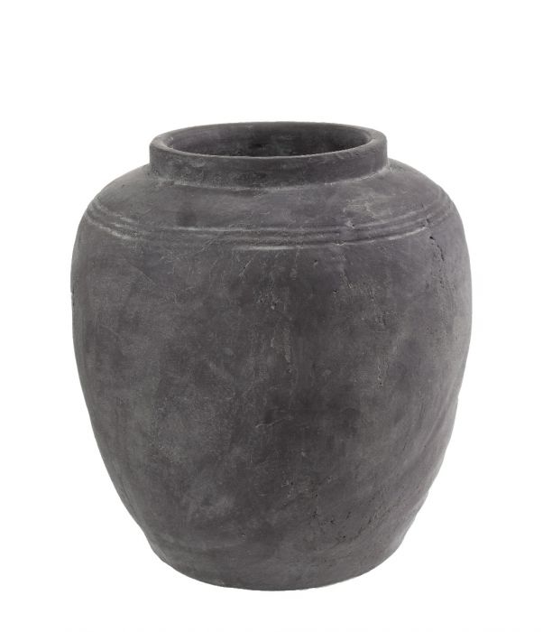Vase 27cm grey TERRA