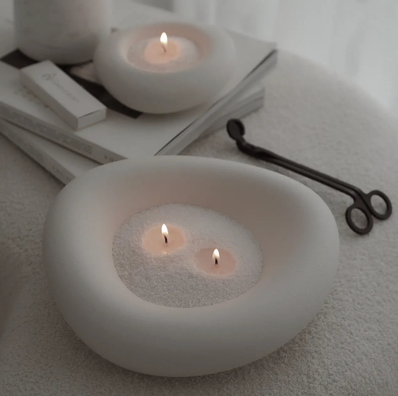 Sand unscented Candle Sand 1Kg / 2.20lbs