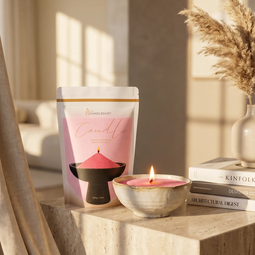 Blush Vintage unscented Candle Sand 1Kg / 2.20lbs