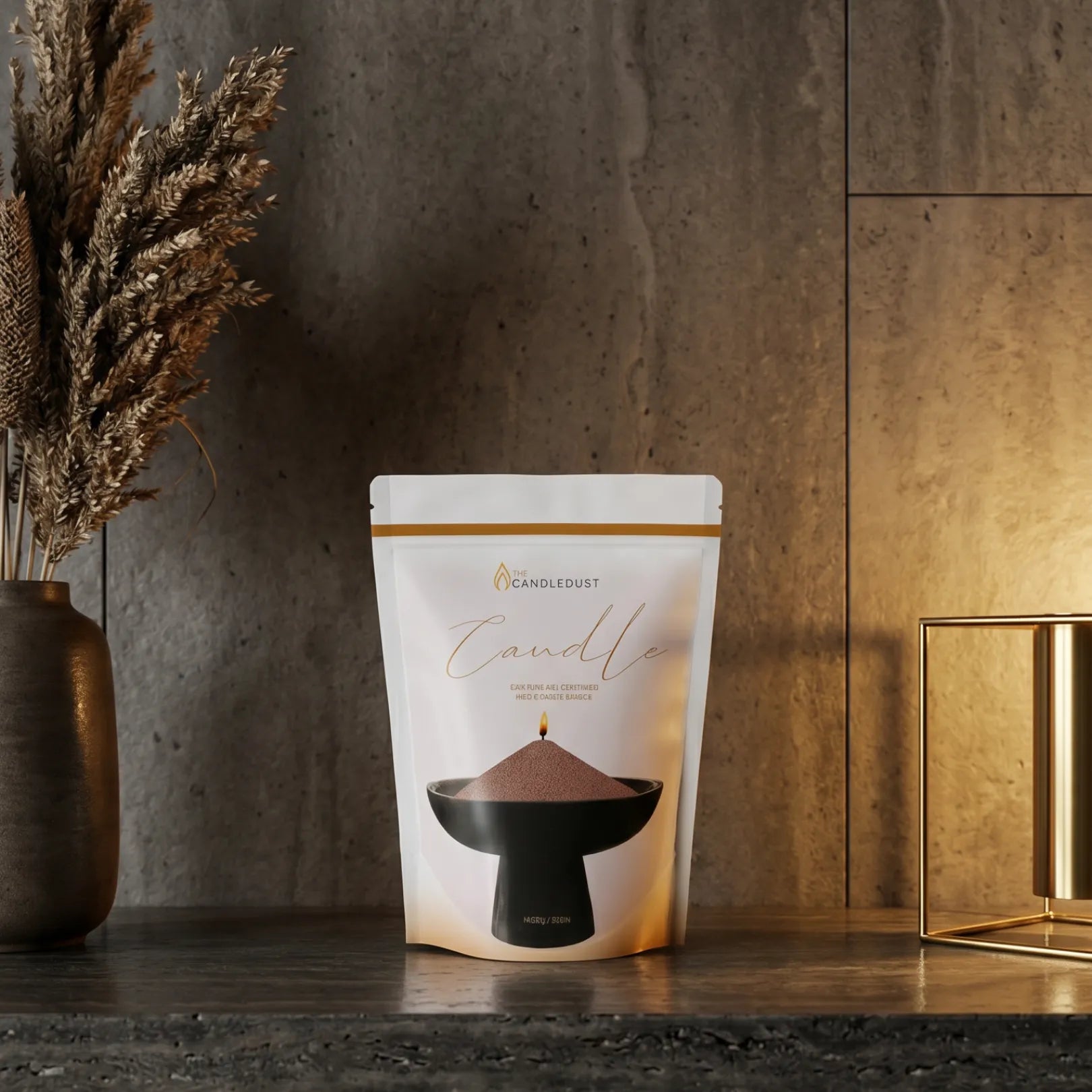 Mocha mousse unscented Candle Sand 1Kg / 2.20lbs