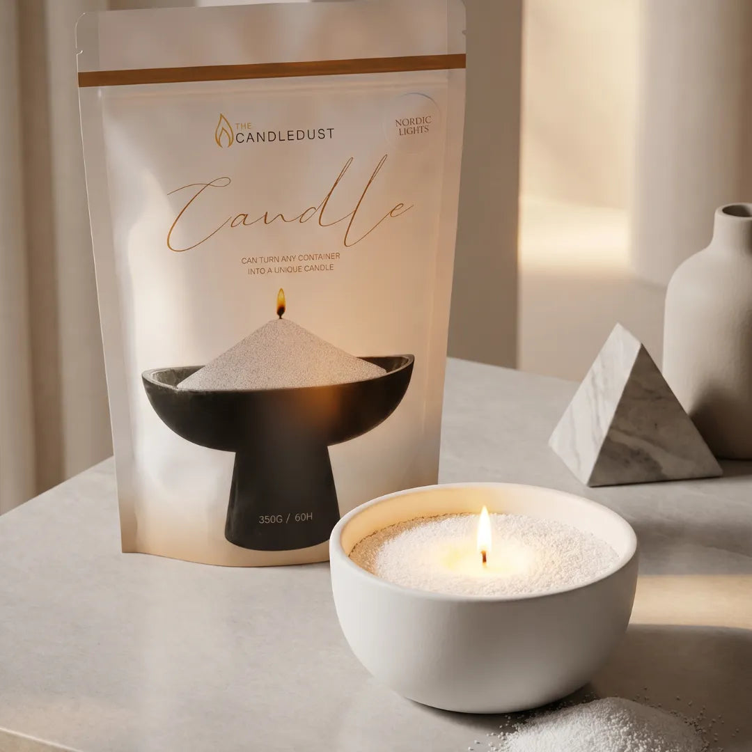 White unscented Candle Sand 1Kg / 2.20lbs