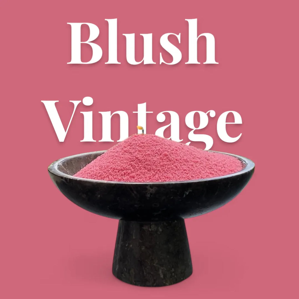 Blush Vintage unscented Candle Sand 1Kg / 2.20lbs