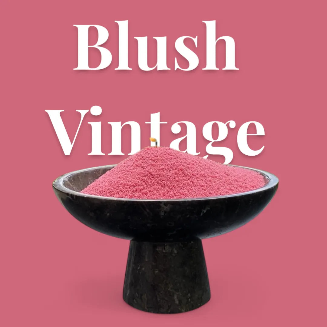 Blush Vintage unscented Candle Sand 1Kg / 2.20lbs
