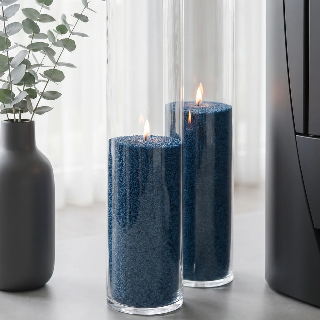 Space Grey unscented Candle Sand 1Kg / 2.20lbs