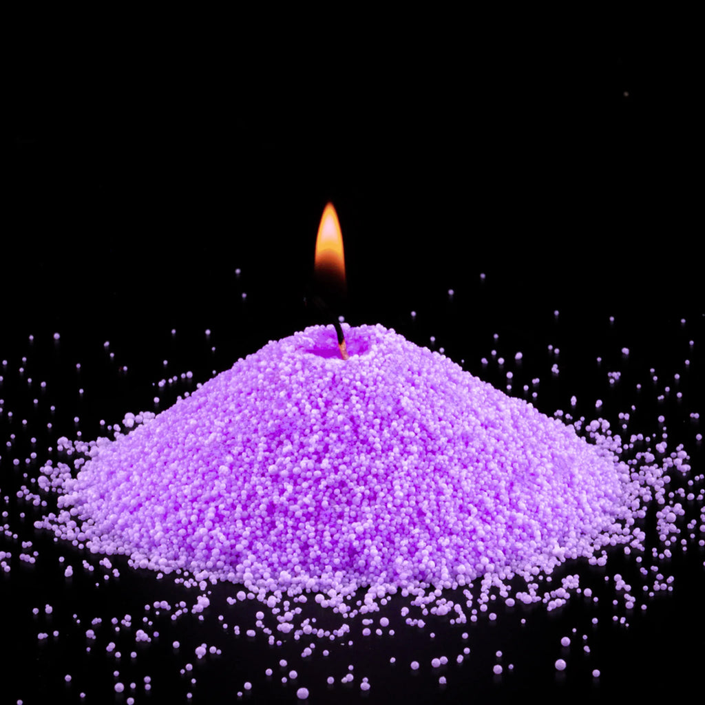 Amethyst unscented Candle Sand 1Kg / 2.20lbs