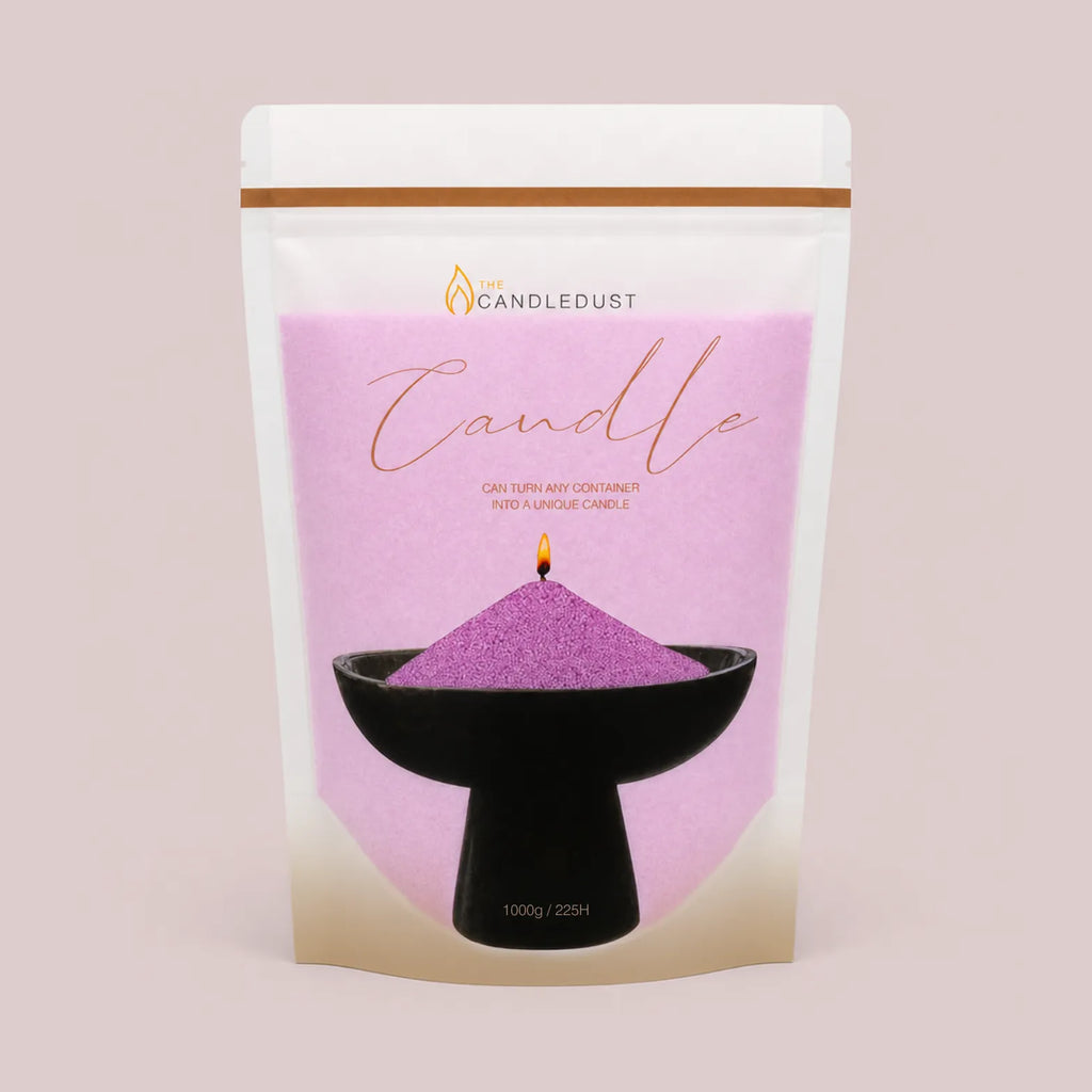 Amethyst unscented Candle Sand 1Kg / 2.20lbs