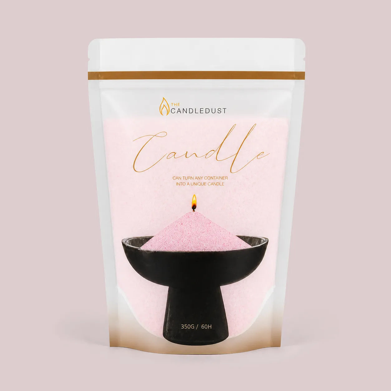 Baby Pink unscented Candle Sand 1Kg / 2.20lbs