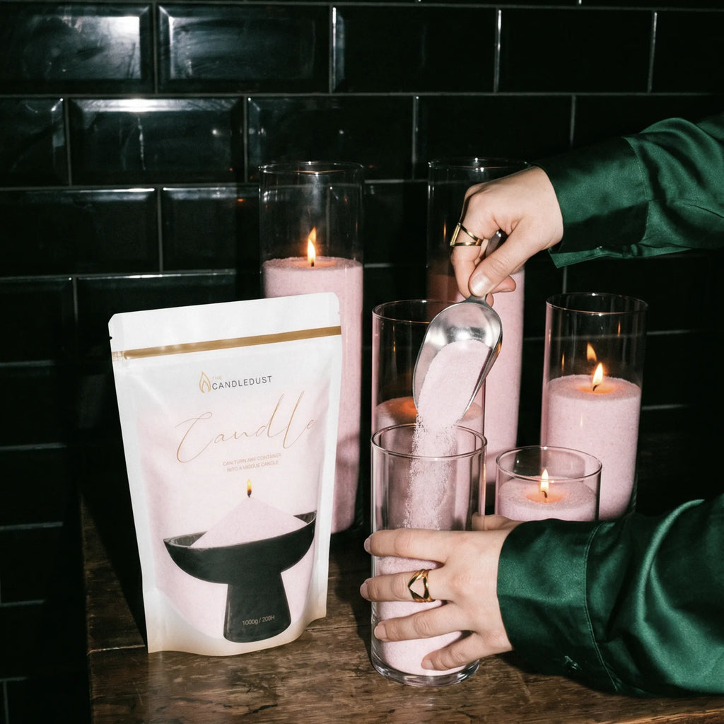 Baby Pink unscented Candle Sand 1Kg / 2.20lbs