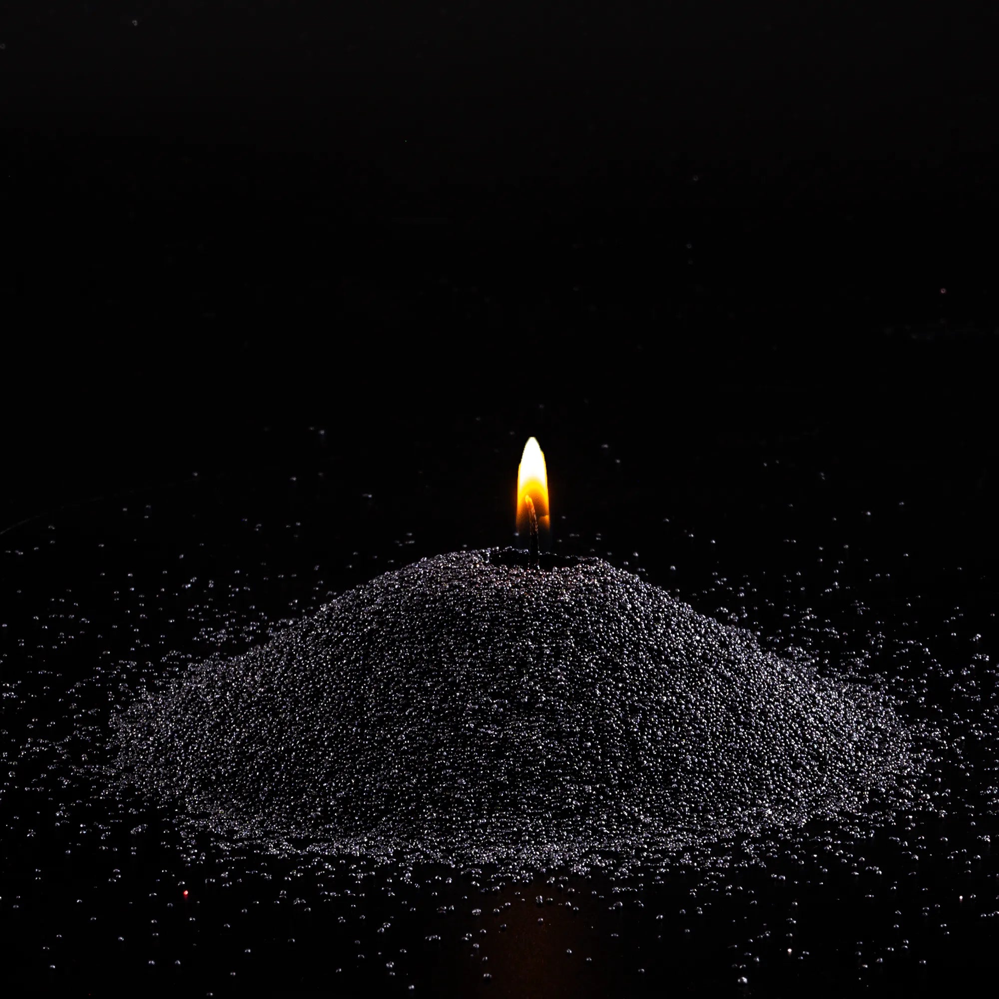 Black unscented Candle Sand 1Kg / 2.20lbs