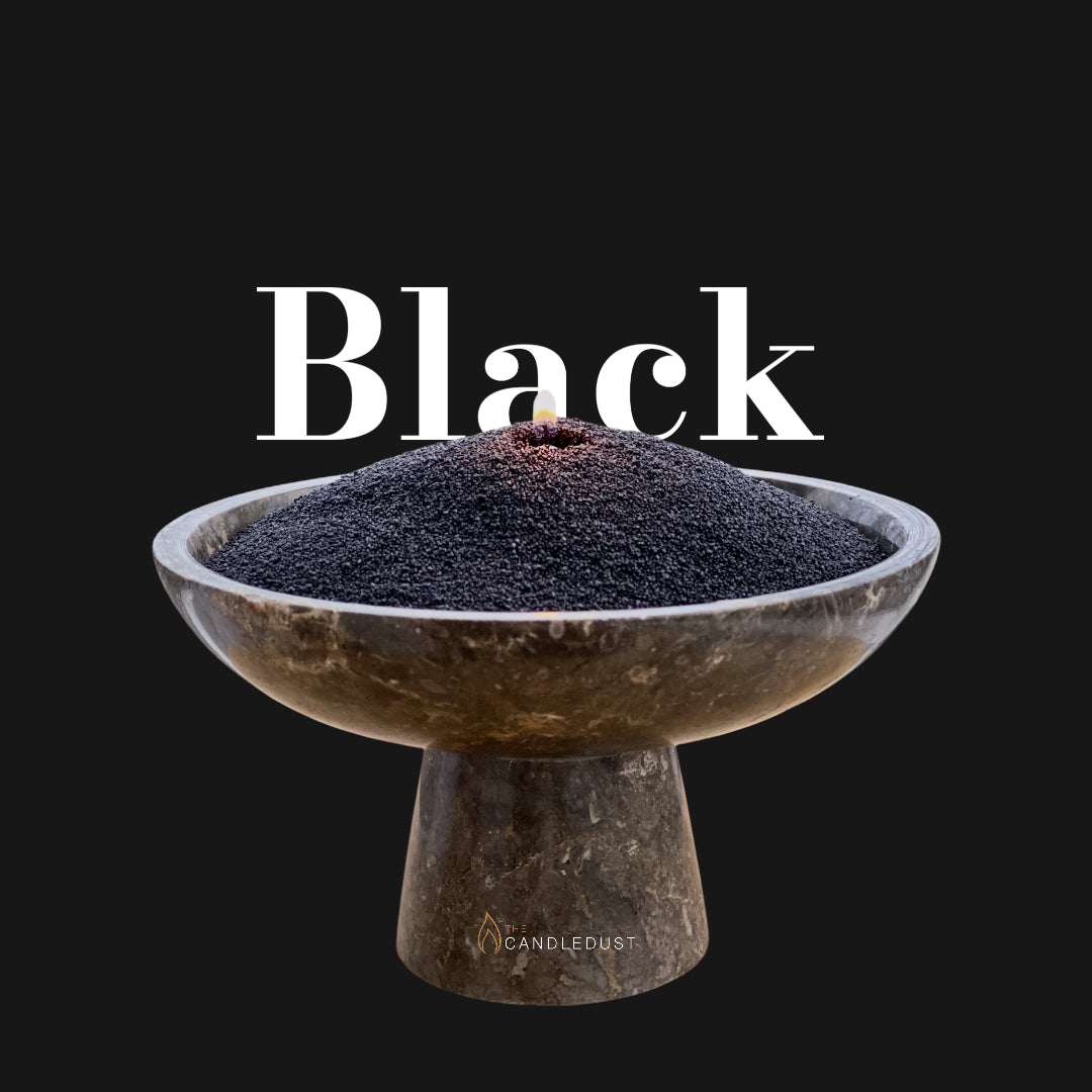 Black unscented Candle Sand 1Kg / 2.20lbs
