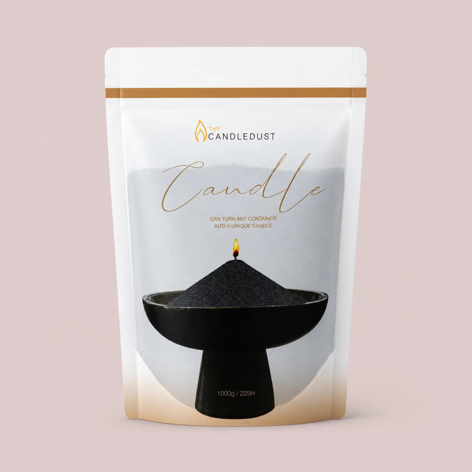 Black unscented Candle Sand 1Kg / 2.20lbs