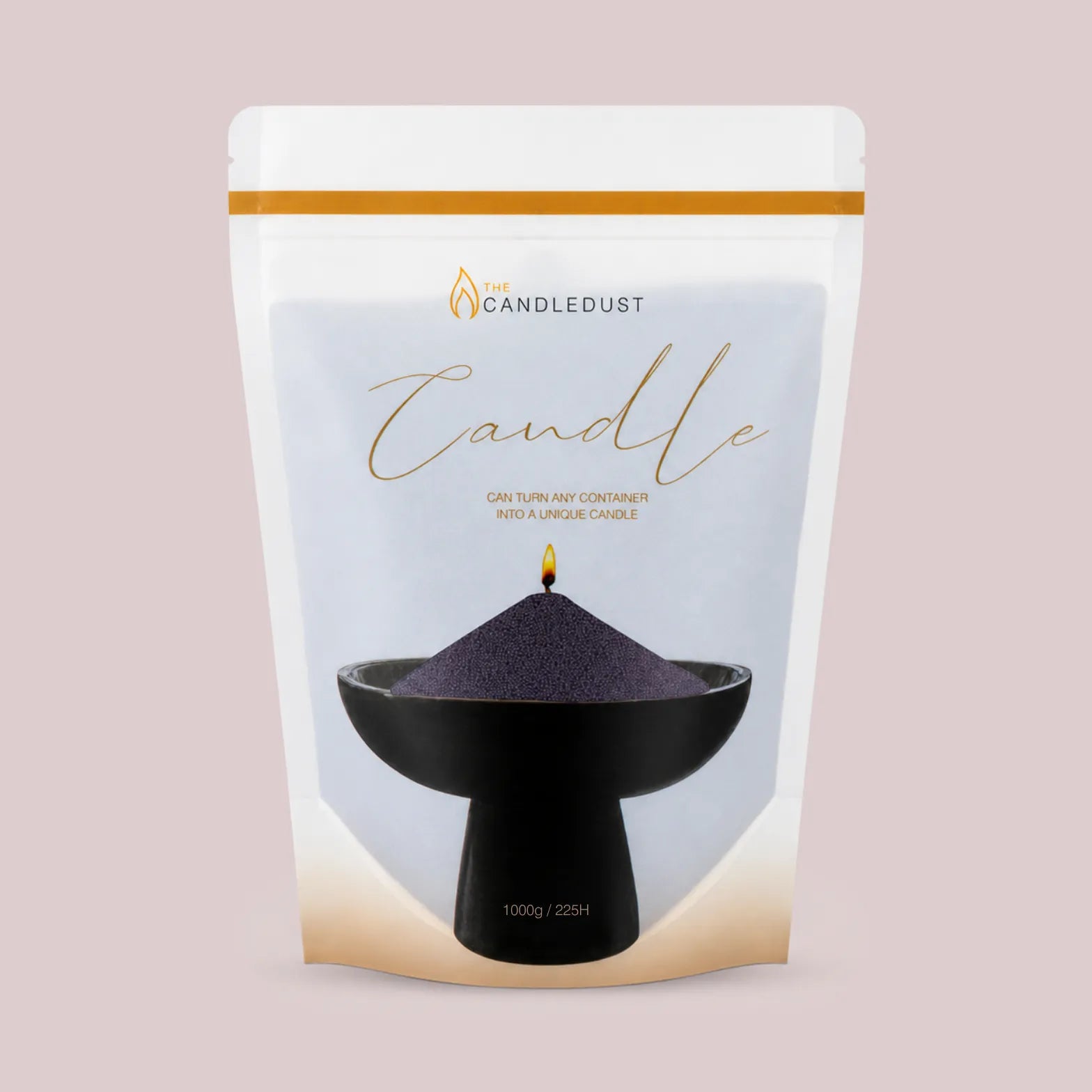 Dark Lilac unscented Candle Sand 1Kg / 2.20lbs