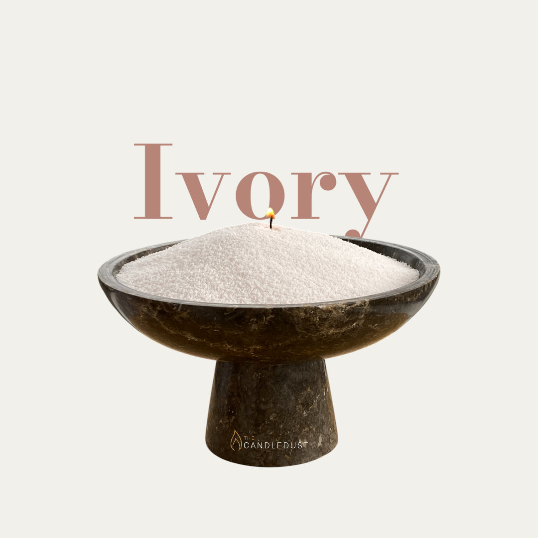 Ivory unscented Candle Sand 1Kg / 2.20lbs