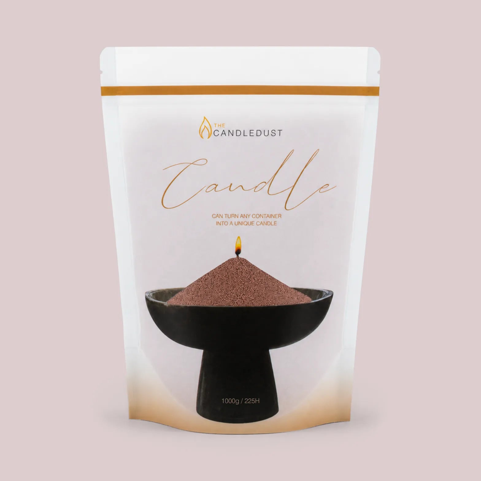 Mocha mousse unscented Candle Sand 1Kg / 2.20lbs