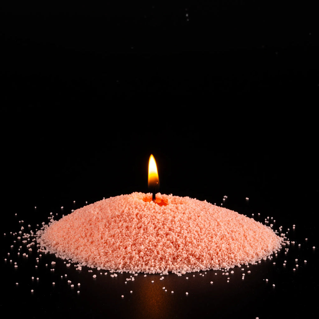 Peach unscented Candle Sand 1Kg / 2.20lbs