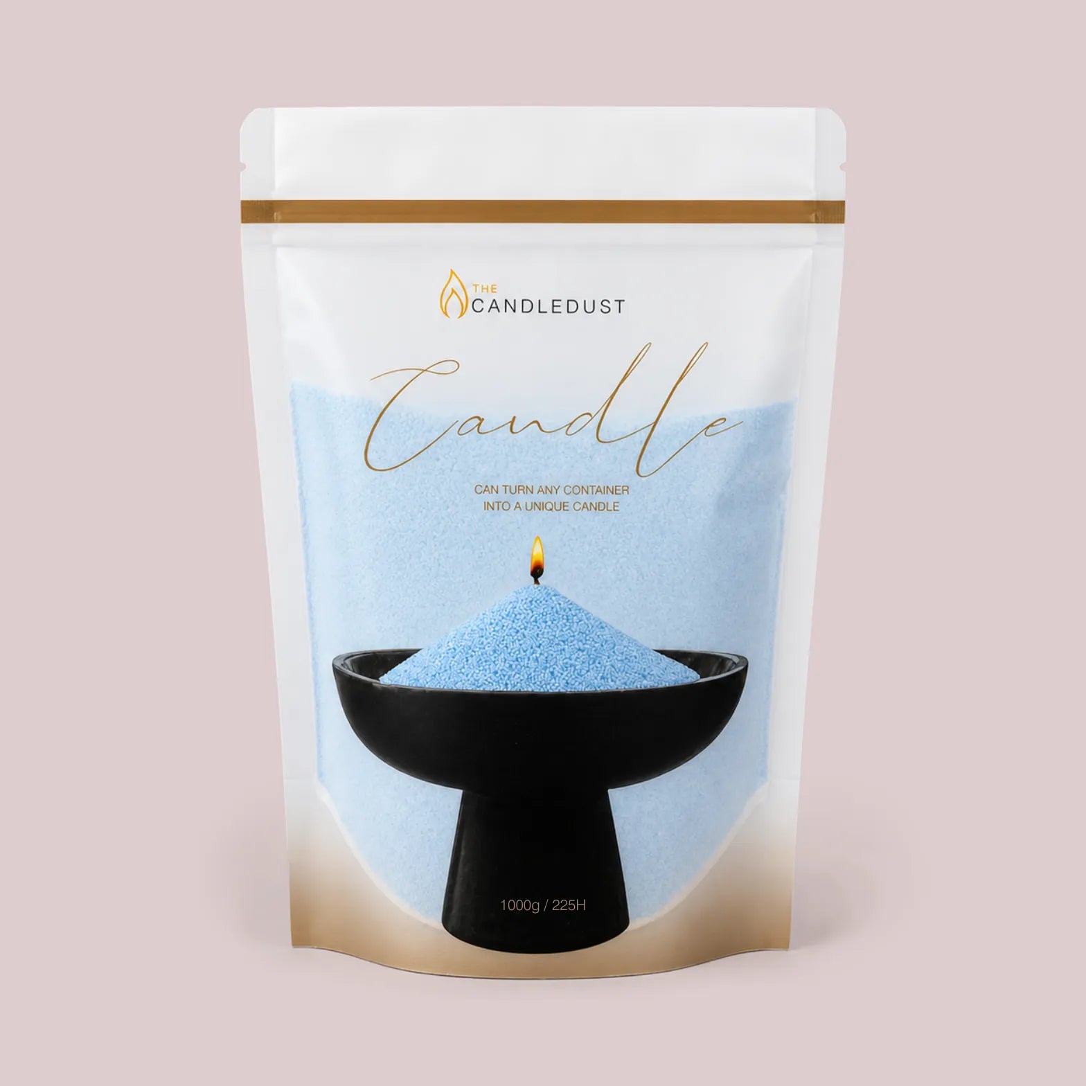 Sky Blue unscented Candle Sand 1Kg / 2.20lbs