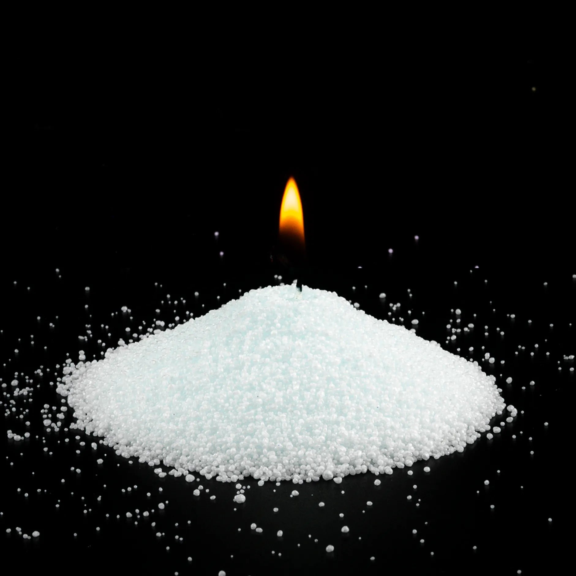 Lime Green unscented Candle Sand 1Kg / 2.20lbs